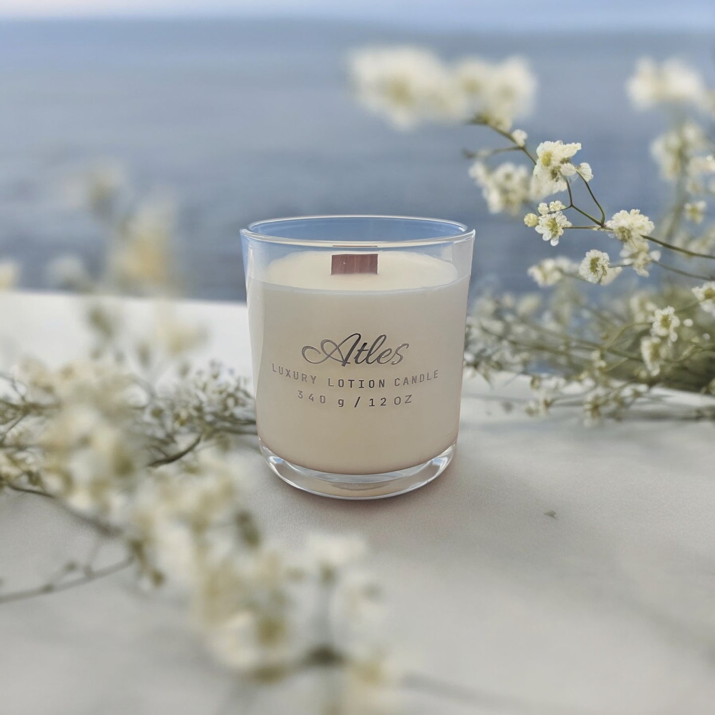 Sandalwood Rose Lotion Candle